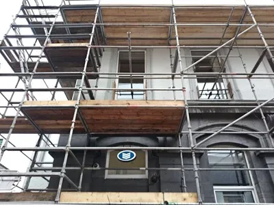 Roofers at work in Cork